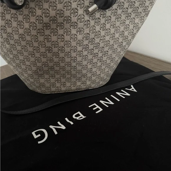 Anine Bing Taylin Mini Tote Bag - Picture 6 of 11